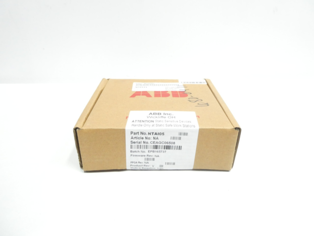 ABB 3HAC025109-001, High-Performance Control Module